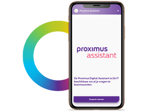 Proximus Assistant staat 24/7 voor je klaar